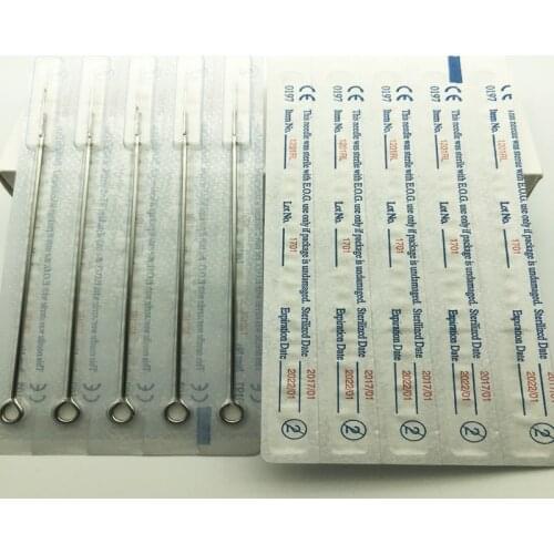 High Quality Round Liner Lining Tattoo Needles disposable Sterilze Tatoo Needles Curved Round Liner Needles Tattoo Supply
