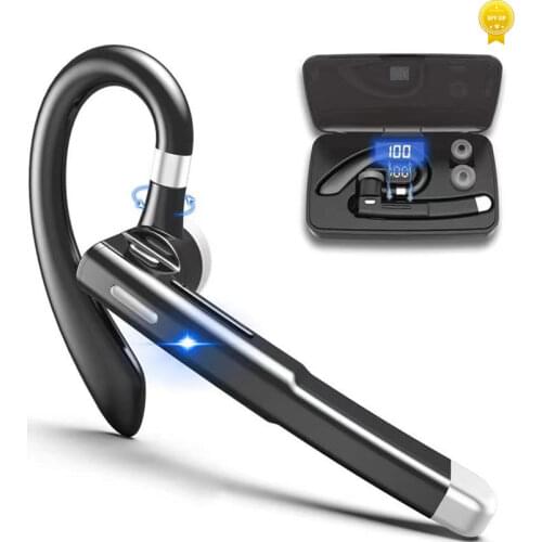 YK520 Bluetooth 5.1 Earphones Wireless Bussiness Headphones Noise Canceling Headset With Mic For Driver With Charging BOX