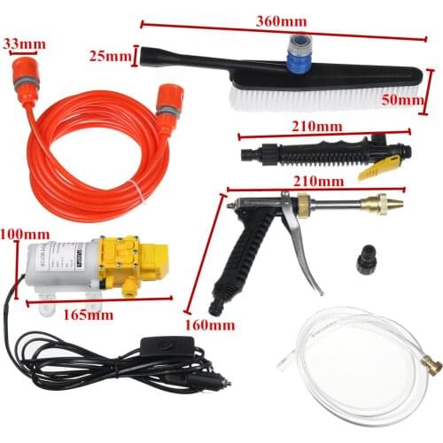 12V Portable Car Washer Guns Pump Car Sprayer High Pressure Cleaner Electric Cleaning Auto Device Car care Washing Machine