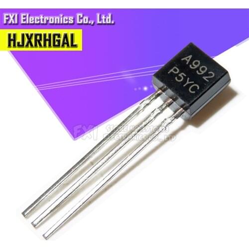 20PCS 2SA992 A992 TO92 TO-92 PNP TRANSISTOR