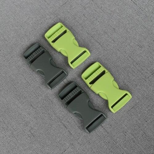 20 Pcs/Lot 20mm Colourful Plastic Release Buckle Strap For Bag Dog Collar Necklace Bracelet Paracord Sewing Accessory