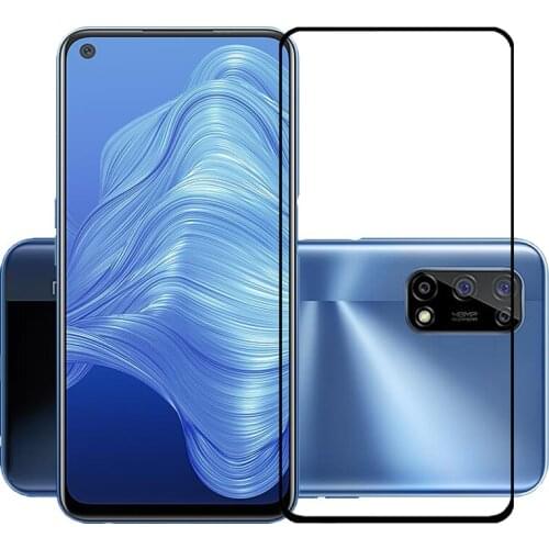 75 Pcs/Lot 2.5D Premium Tempered Glass for REALME 7 5G Full Cover Screen Protector Protective Film for REALME 7 5G