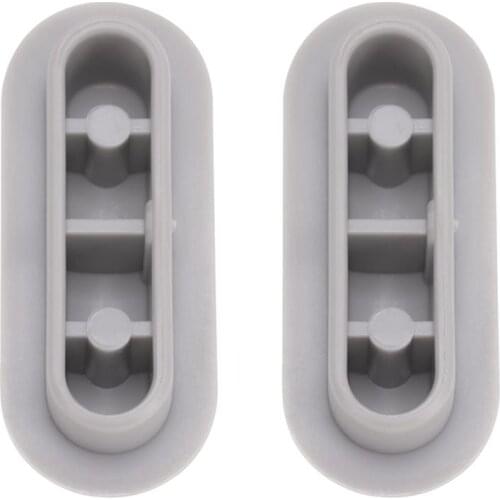 Antislip Gasket Toilet Seat Bumper Bathroom Products Lifter Kit Increase The Height Toilet Seat Cushioning Pads (Grey)