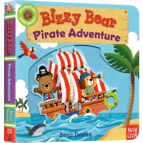 Bizzy Bear Pirate Adventure 3D Flap English Picture Book Children Educational Reading Book Toy Cardboard Book