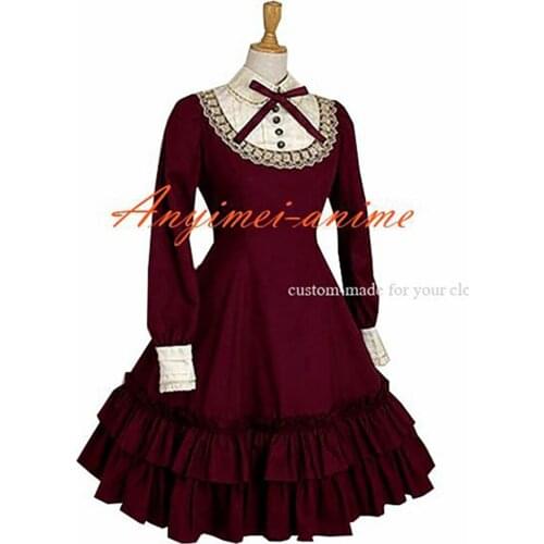 Gothic Lolita Punk Fashion Dress Cosplay Costume Tailor-made[CK1198]