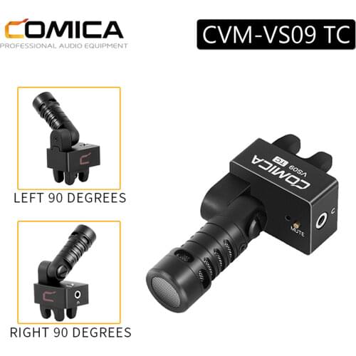 Comica CVM-VS09 TC Cardioid Microphone Smartphone Microphone For Andriod SmartPhone Mobile Phone With TYPE-C Interface