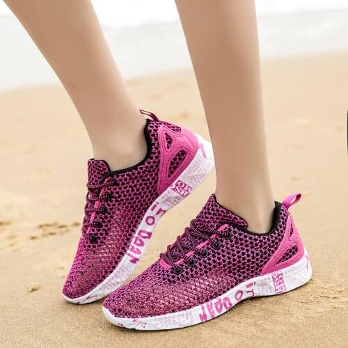 Shoes for Women Sneakers Size 43 Women Beach Hollow Design Leisure Sports Shoes Female