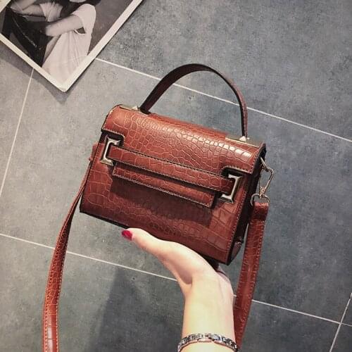 Qiuyin Pu Mini Korean Style Square Bag Women/female/ladies Handbags Shoulder High Quality Designer Flap Bag Money/coins Leather