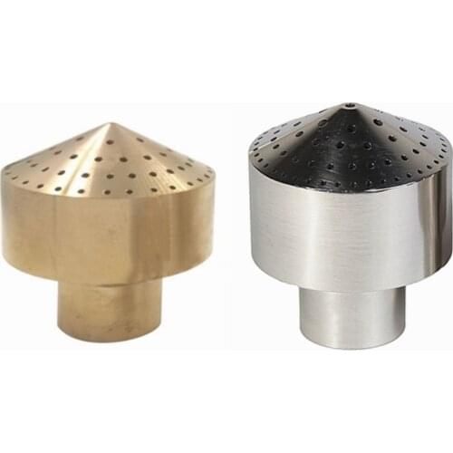 1/2" 3/4" 1" Brass Firework Fountain Head Nozzles Garden Pond Pool Fountain Nozzles