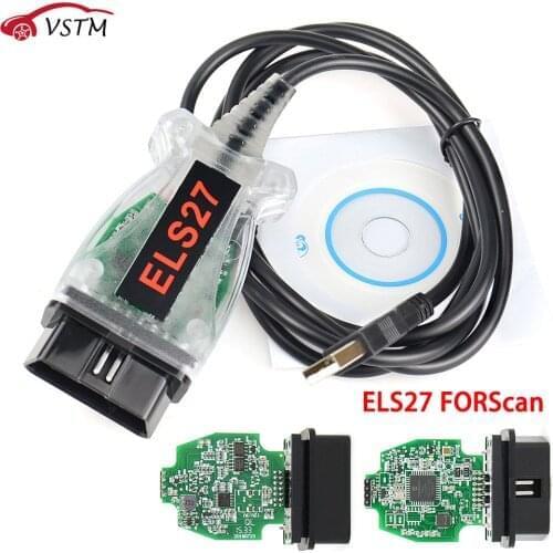 New Arrival Best ELS27 FORScan Scanner for Fo-rd for Ma-zda and Merc-ury Vehicles with free shipping In Stock