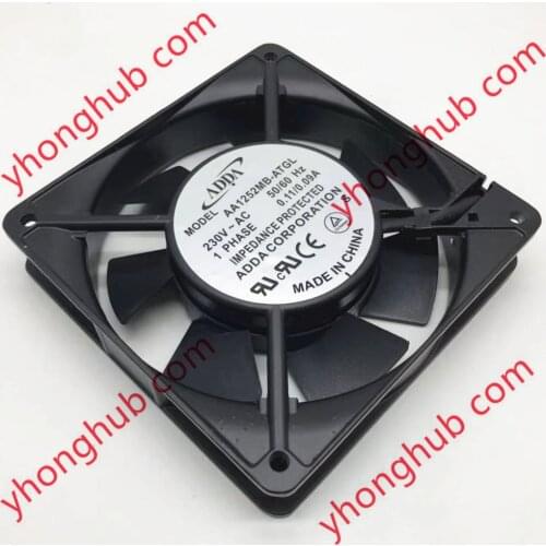 ADDA AA1252MB-ATGL AC 230V 0.11A 120X120X25mm Server Cooling Fan