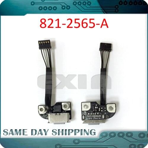 Original Laptop A1278 A1286 Power DC Jack 820-2565-A for Macbook Pro 13" 15" DC-IN Jack Board Charging Connector 2009-2012 Years
