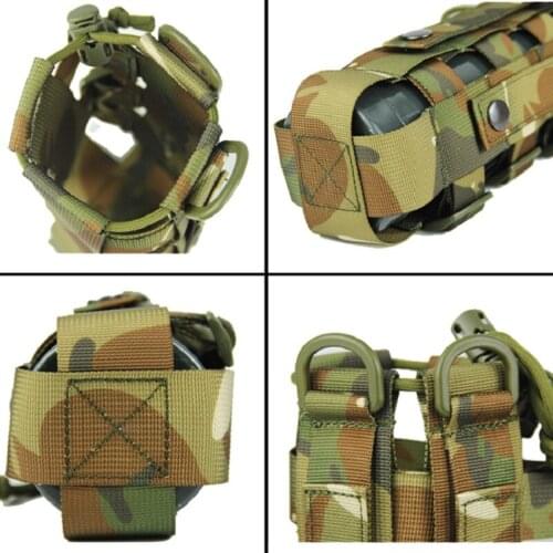 Adjustable water bottle cover diameter 7-15cm camouflage water cup bag with external water cup bag