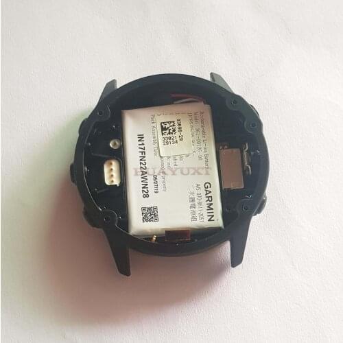Replacement Back Cover Case with Buttons for Garmin FENIX 6X Pro Smart Sports Watch Battery Back Housing Shell Cover