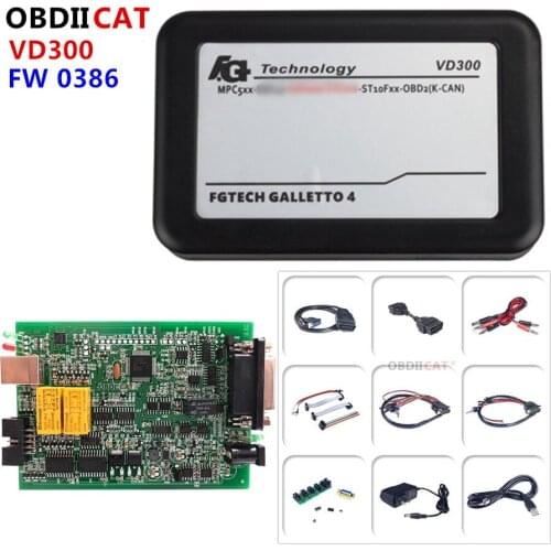 Best Quality Unlcok Version FgTech V54 VD300 Online Master EU 0475 FGTech V54 Galletto 4 Full Chip Support BDM Full Function