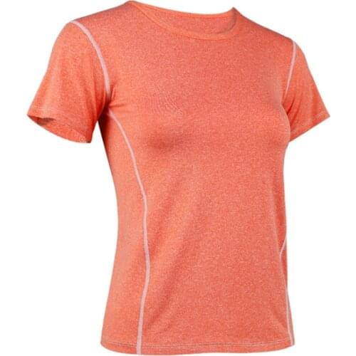Women Yoga Top Seamless Sport Running T Shirts Quick dry Fitness Clothes Short Sleeve Shirt Gym Top Running Active Wear Femme