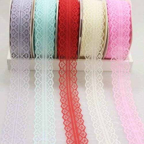 1Meter 3cm Wide Butterfly Handmade Lace Ribbon Fabric Trimmings for Sewing Accessories Decoration DIY Craft Supplies