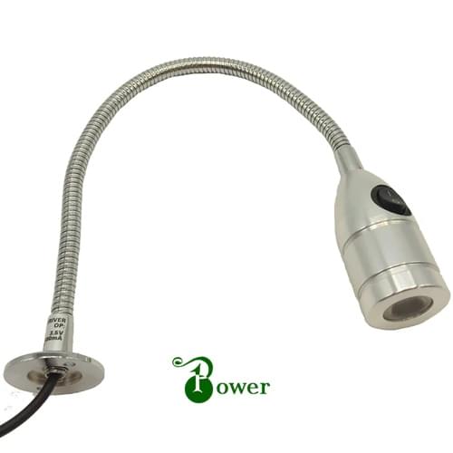 12V 24V 110V 220V 2W TECECOM CABINET LED FLEX ARM LIGHT