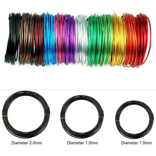 5m/Roll Aluminum Tree Training Wires Garden Bonsai Beginners Trainers Artists Plants Trees Training Wire 1mm/2mm/3mm
