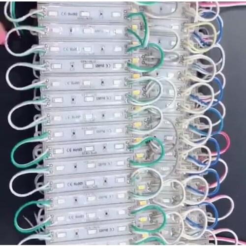 5630 5730 3 LED Module lighting for sign DC12V Waterproof super bright smd led modules Cool white/warm white/red/green/blue