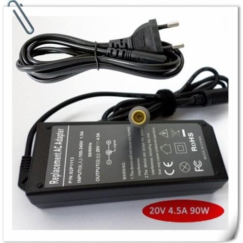 90W For IBM Lenovo ThinkPad AC Adapter T60 T61 T400 T500 laptop power supply 20V 4.5A universal charger notebook universal