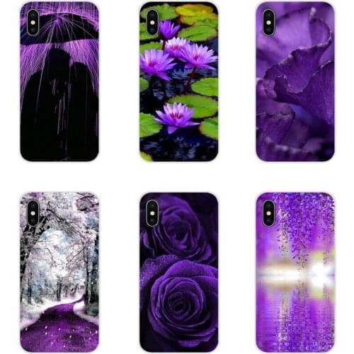 Infinity purple Flower Tulip Rose Tree Water TPU Cover For Samsung Galaxy J1 J2 J3 J4 J5 J6 J7 J8 Plus 2018 Prime 2015 2016 2017