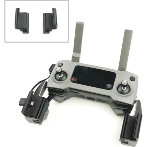 2pcs Remote control extended bracket phone clip mount for dji mavic pro 1 air soprk mavic 2 pro zoom mavic mini drone