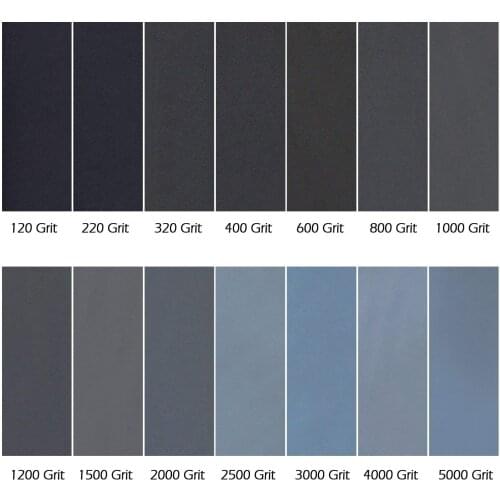Hot Sale 120 to 5000 Assorted Grit Sandpaper for Wood Furniture Finishing Metal Sanding and Automotive Polishing Sanding Paper