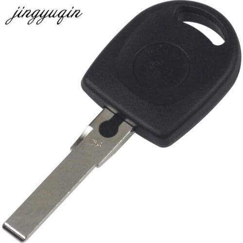Jingyuqin 100pcs/lot HU66 Blade Car Key Blank Case For VW Volkswagen Passat Transponder Key Shell
