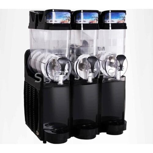 Snow melting machine commercial 3-cylinder TKX-03 ice Slush Machine snow mud maker beverage machine cold drink makers 45L 220V