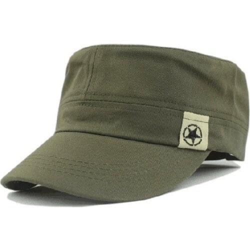Hot Sale Flat Roof Military Hats For Men Women Cadet Patrol Bush Field Hat Casquette Homme Gorras Para Hombre Baseball Cap Кепка