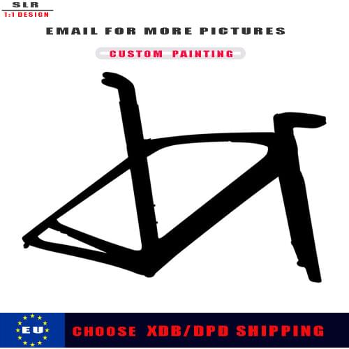 2021 T1000 New Carbon Road Bike Bicycle Disc Brake Frame Framest Handlebar Stem Size 50 52 54 56 58 XDB DPD Available