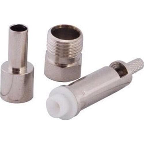 5pcs/lot FME Female Plug Connector Crimp For RG316 RG174 LMR100 Cable