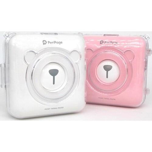 ALLOYSEED Transparent PC Protective Cover Bag Travel Pocket Carrying Case for Peripage Paper Photo Printer New