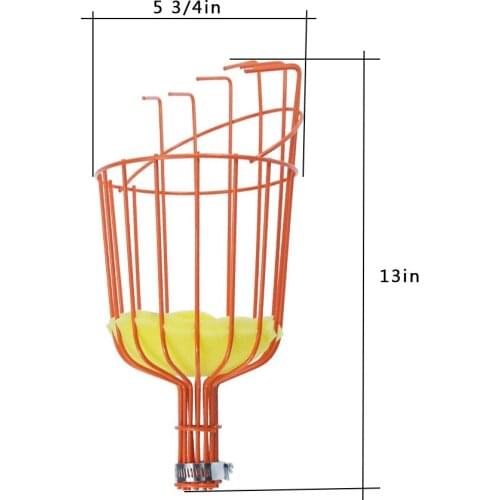Garden Hand tools Home Fruit Picker Harvester Basket with Cushion Garden Fresh Fruit Picker