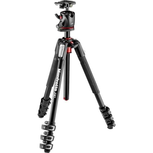 Manfrotto MK190XPRO4-BHQ2 SLR camera aluminum alloy 4-section tripod + spherical pan/tilt set