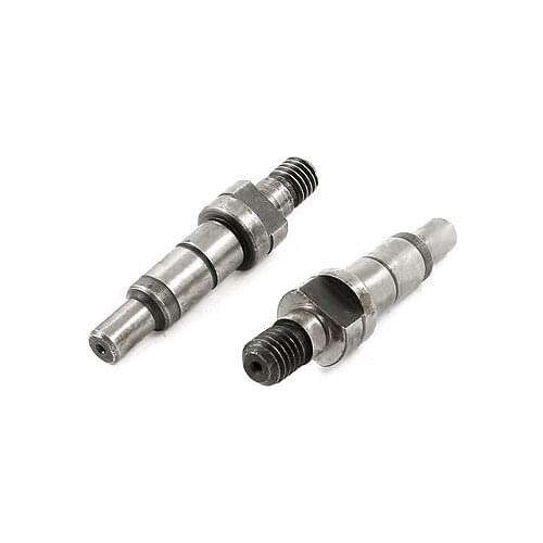 2 Pcs Angle Grinder Replacement 1/8PT Thread Axle Shaft for Bosch GWS 6-100
