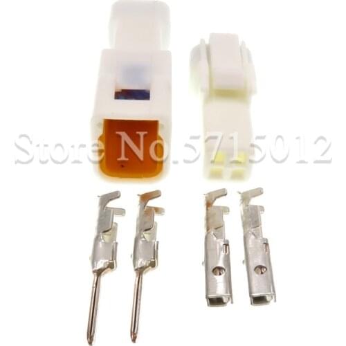 2 Hole JST02R-JWPF-VSLE-D JST02T-JWPF-VSLE-D Waterproof Electrical Cable Socket For Auto Motors