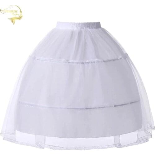 Cosplay Party Lolita Petticoats Ballet Rockabilly Crinolines For Short Prom Dress Ball Gown Underskirt 2 Hoops Skirt Slip Woman