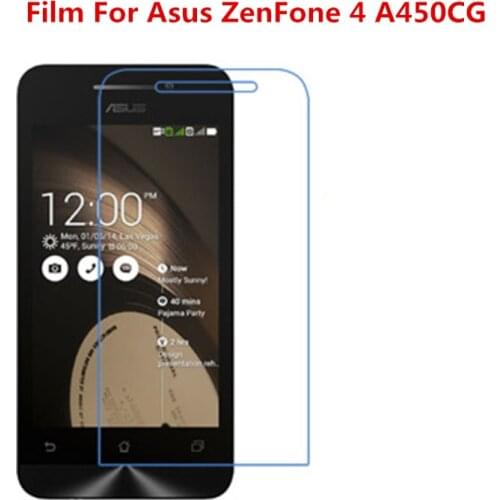 1/2/5/10 Pcs Ultra Thin Clear HD LCD Screen Protector Film With Cleaning Cloth Film For Asus ZenFone 4 A450CG
