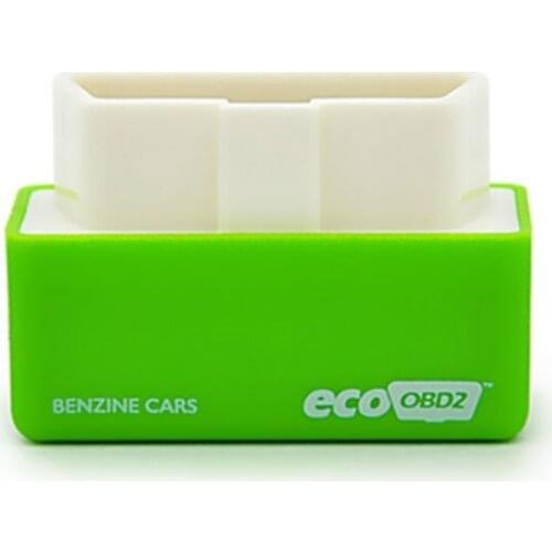 2018 Green EcoOBD2 Economy Chip Tuning Box OBD Car Fuel Saver Eco OBD2 for Benzine Cars Fuel Saving 15