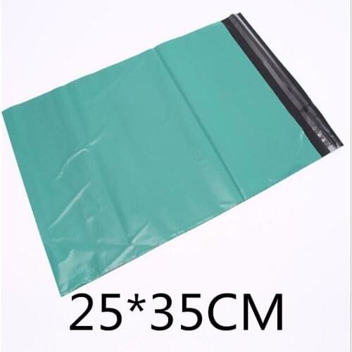 25*35CM Plastic Mailing Bags Self-seal Envelope Courier Disposable Destructive Postal Mailer Bags Poly Storage Bag