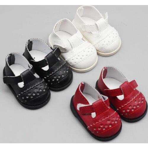 6.5*3cm 1Pair NEW Style Fashion Doll Shoes for 16 Inch Doll and 1/4 BJD Sharon Doll Shoes Accessories Toys