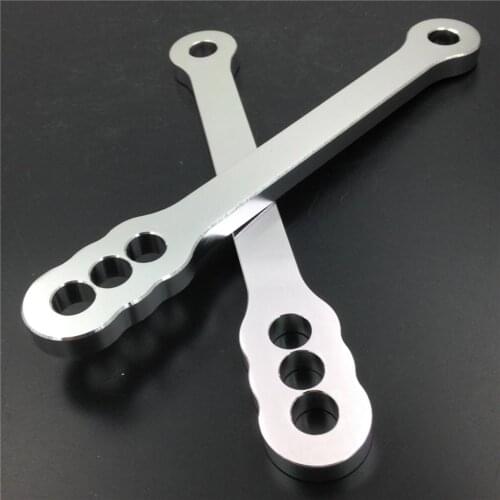 Aftermarket free shipping motorcycle parts For Motorcycle 2004 2005 Yamaha YZF R6 YZF-R6 Motorcycle Bike Silver Lowering Links