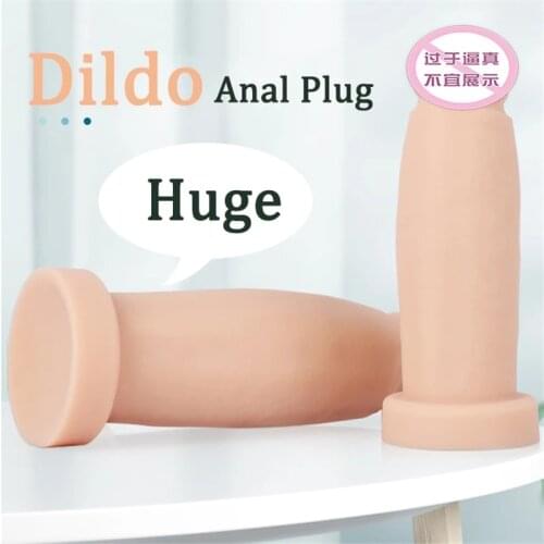Latest Huge Anal Dildo Silicone Big Butt Plug Anal Dilator G spot Stimulator Sex Toys for Women Men