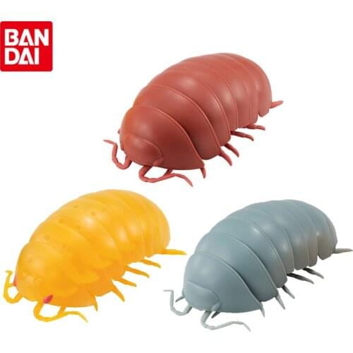 Bandai Genuine Gashapon DANGO MUSHI 02 Porcellio Scaber Latreille Anime Action Figure Simulation Animal Model Gacha Toys