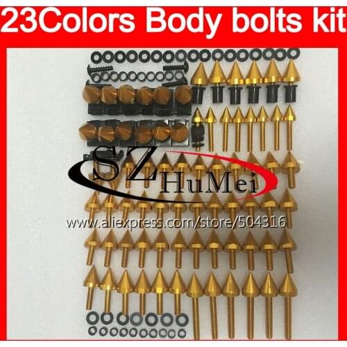 Fairing bolts full screw kit For KAWASAKI NINJA ZX12R 00 01 ZX 12 R 00-01 ZX 12R ZX-12R 2000 2001 00 Windscreen bolt screws Nuts
