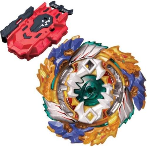 Spinning Top Burst B-122 Geist Fafnir.8'.Ab w/ Launcher Cho-Z New Kids Toy Top LR Red Bey Launcher