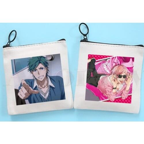 Yarichin B Club Coin Purse Illustration Key Case Simple Small Cloth Bag New Creative Coin Purse