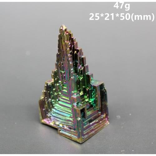 Beautiful Bismuth Crystals Bismuth Metal crystal from china Free shipping